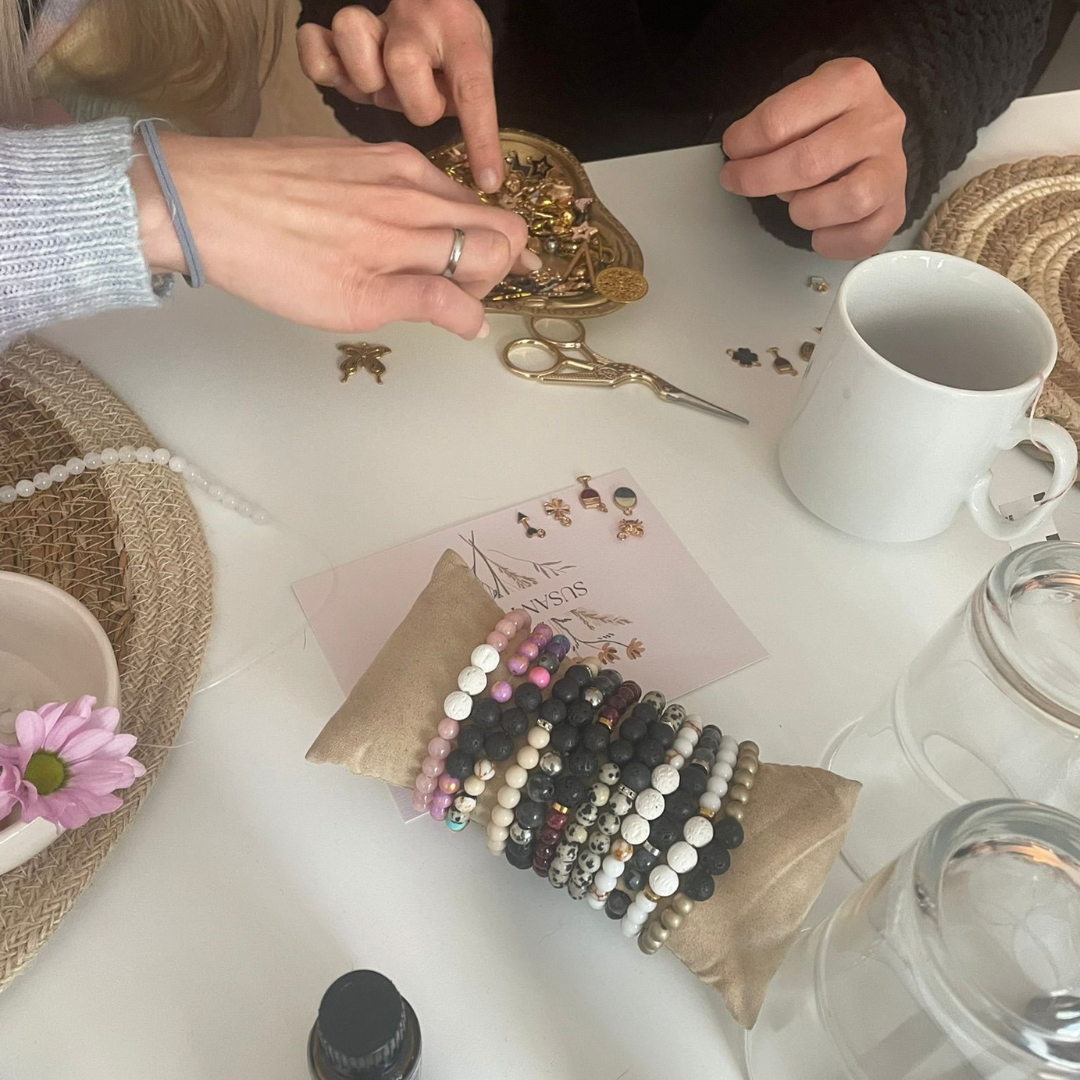 Perlen-Armband Workshop Leipzig (Gruppe 10 Personen) – Bild 7